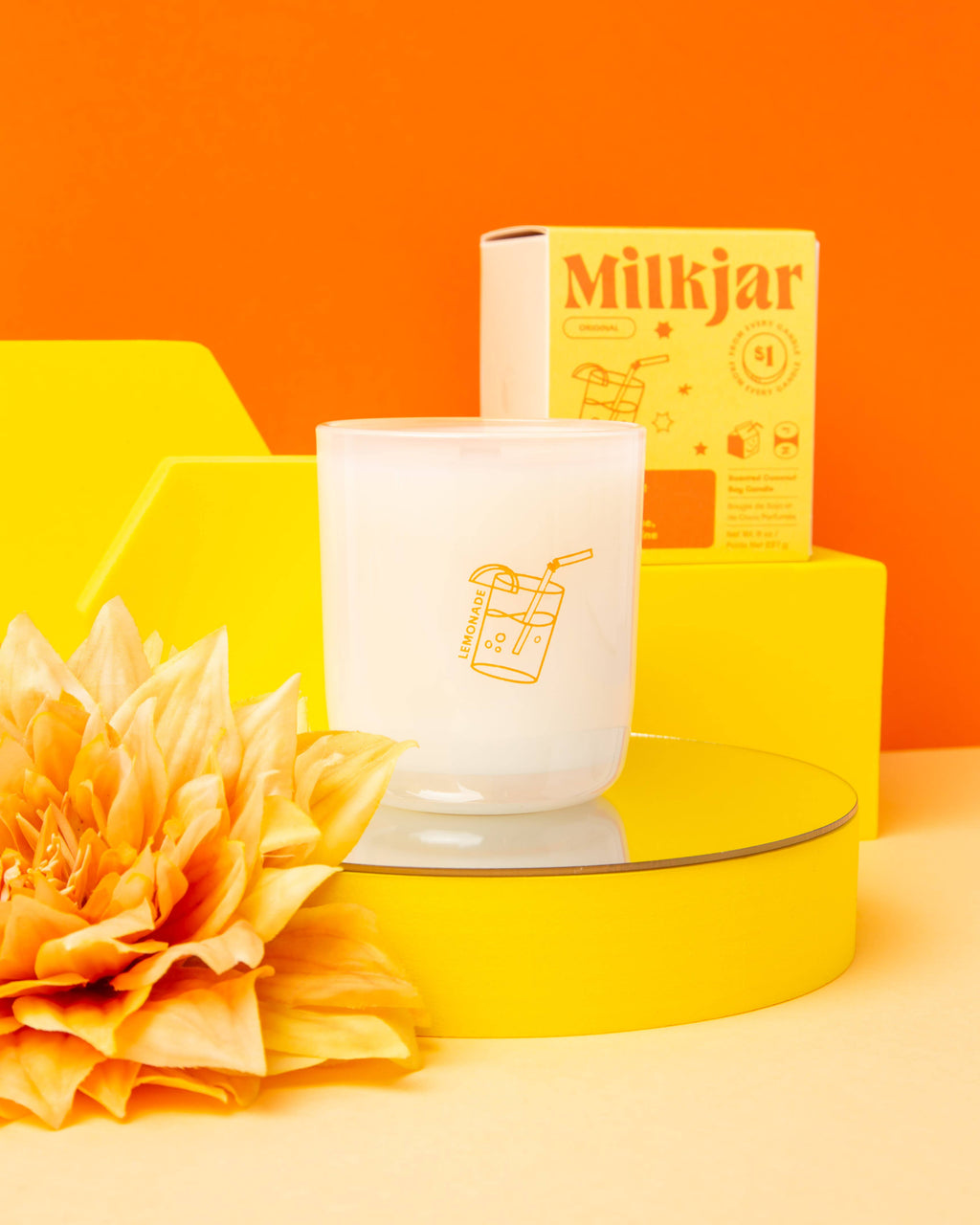 Lemonade - Coconut, Lime & Pine Coconut Soy Candle
