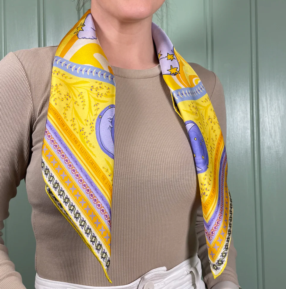 Gemini Silk Scarf