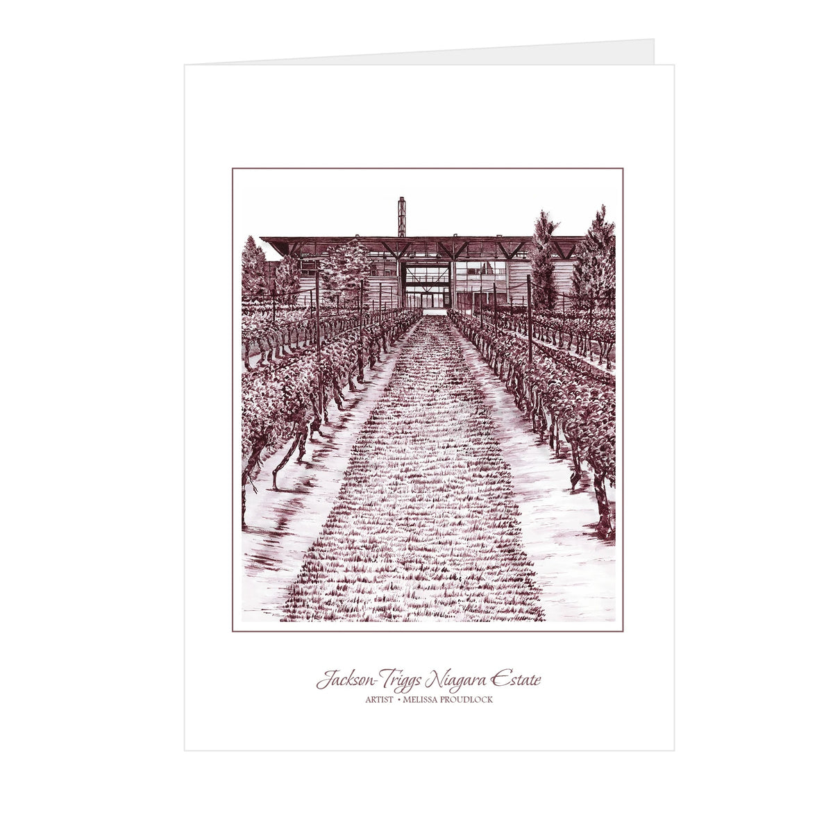 Jackson-Triggs Estate Winery Greeting Card