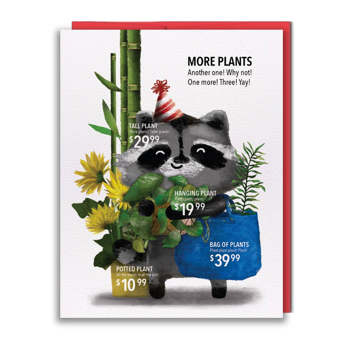 More Plants!!! Greeting Card