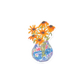 Sunflower Vase Sticker