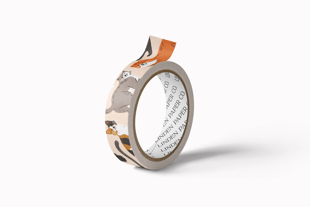 Linden Paper Co. - Cats Washi Tape