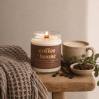 Coffee House Soy Wax Candle