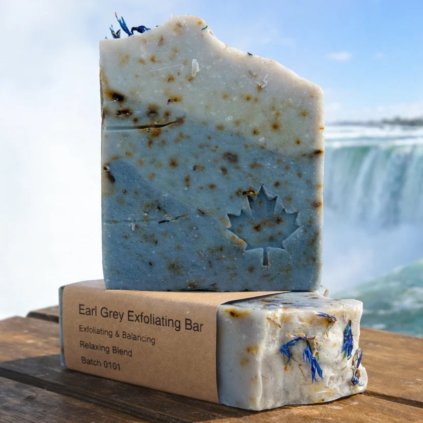 Earl Grey Exfoliating Plant Based Soap Bar