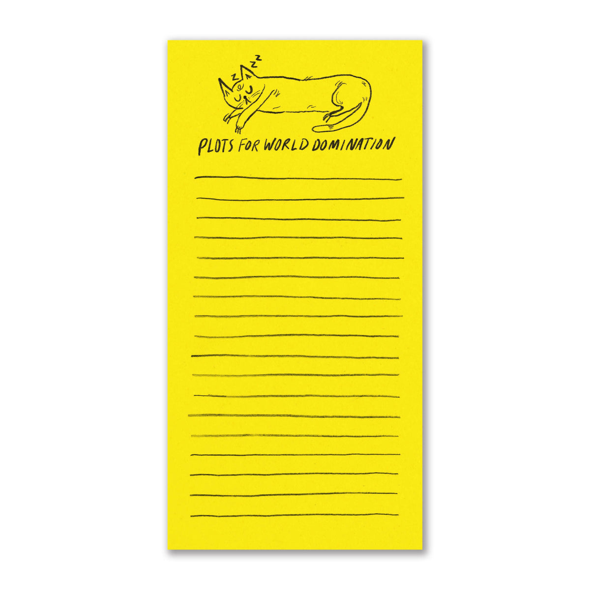 World Domination Notepad