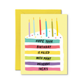 Many Delicious Treats Birthday Greeting Card
