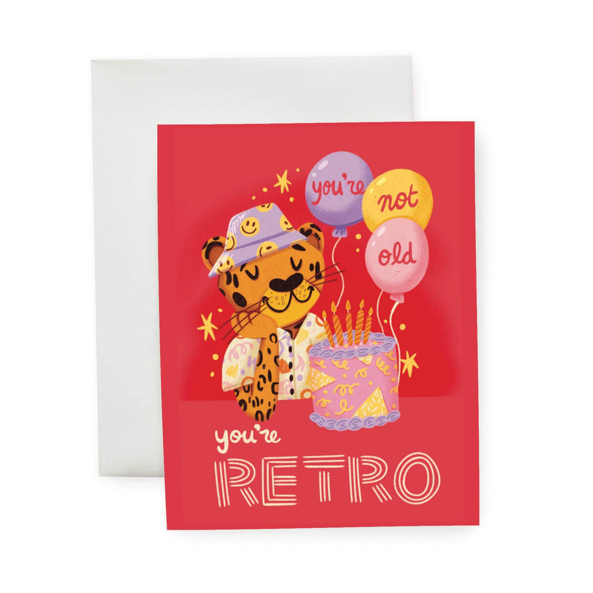 Wallflower Studio Co. - Not Old, Just Retro Birthday Card