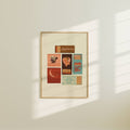 Sagittarius: Zodiac Vintage Inspired Matchbook Print