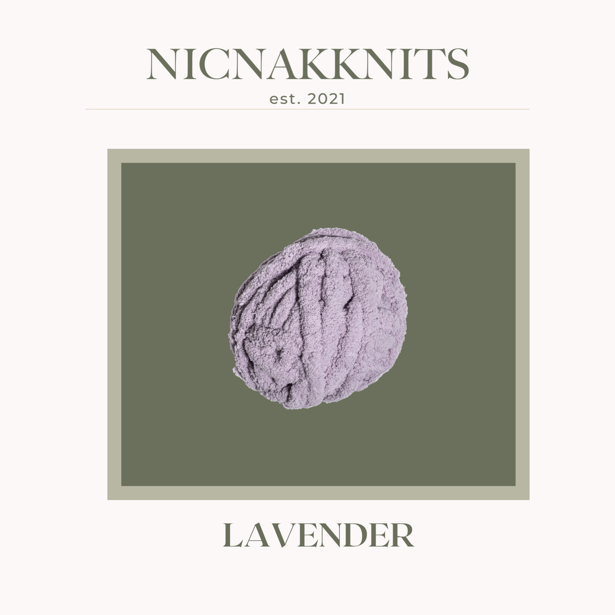 Handmade Chunky Knit Blanket: Lavender