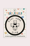 Stay Home Club - Stay Home Club Logo Sticker