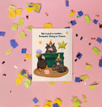 Wallflower Studio Co. - Raccoon Dumpster Diving Forever Birthday Greeting Card