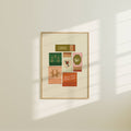 Libra: Zodiac Vintage Inspired Matchbook Print