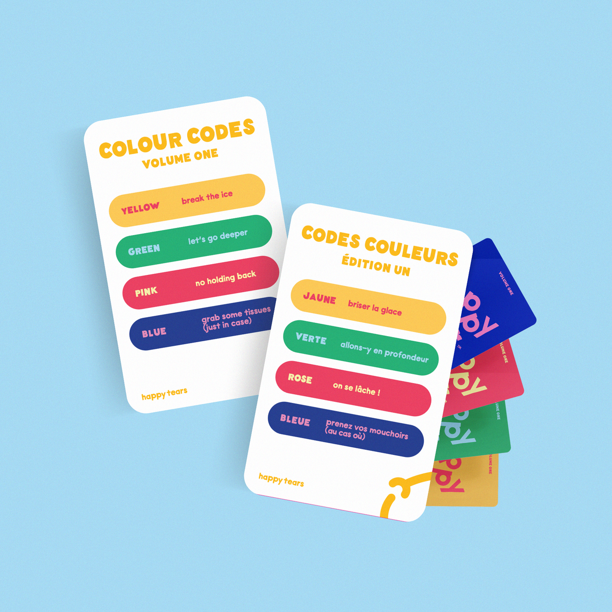 Happy Tears - Happy tears: volume one (bilingual conversation cards)