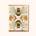 Bumblebee Card Greeting Card