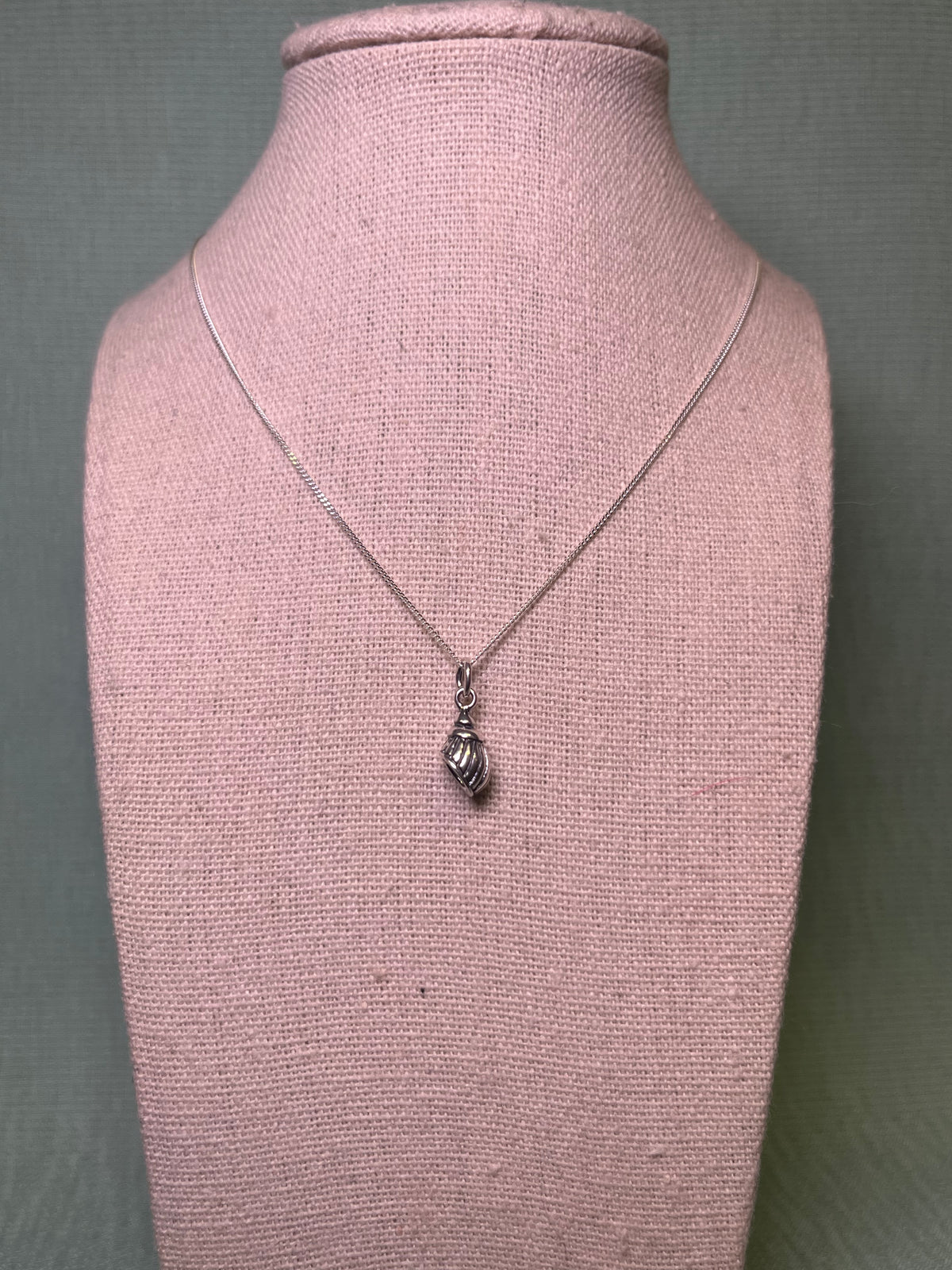 Sterling Silver Seashell Necklace