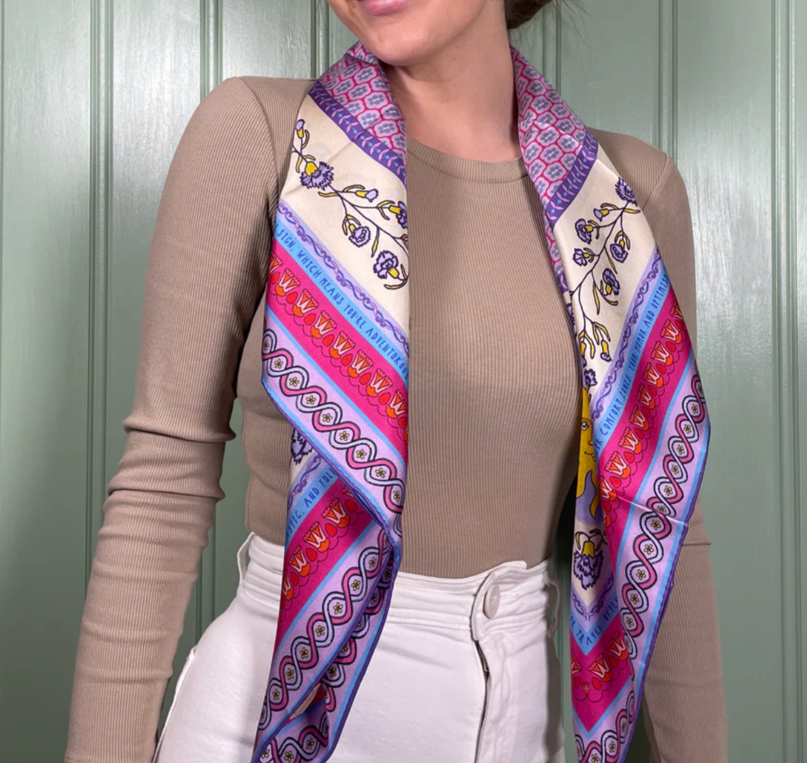 Sagittarius Silk Scarf