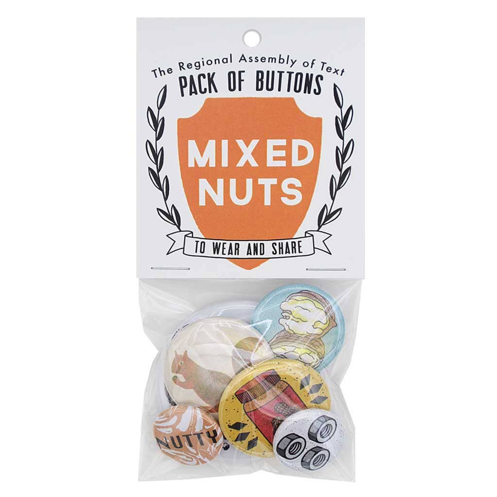 Mixed Nuts Button Set