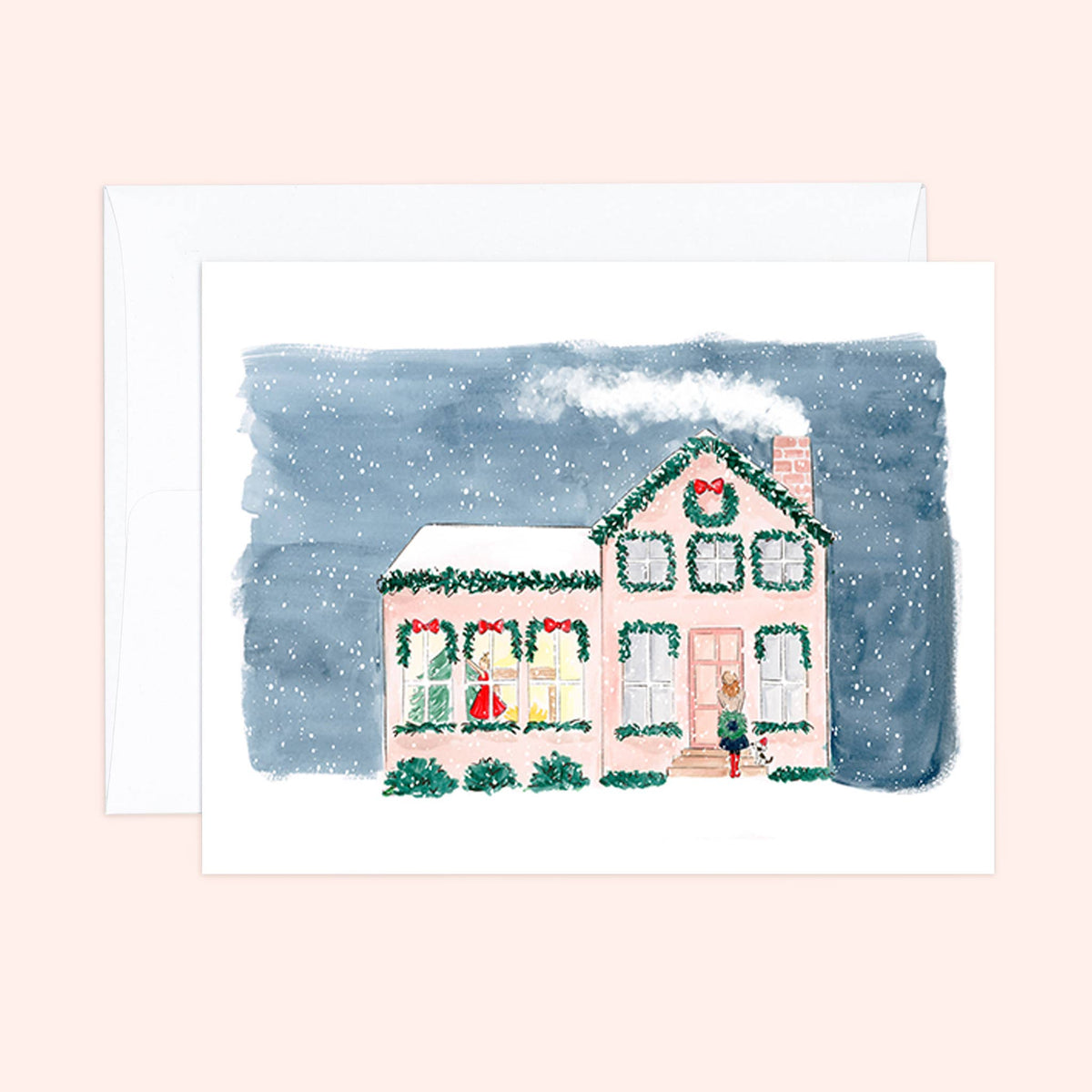 Christmas Nights Greeting Card
