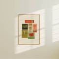 Leo: Zodiac Vintage Inspired Matchbook Print