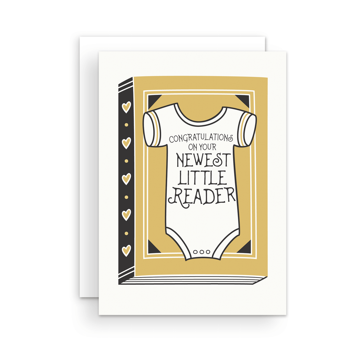 Newest Little Reader Book Greeting Card