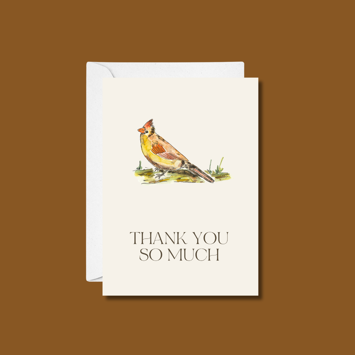 Thank You So Much Greeting Card