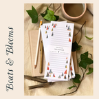 Joyful Fleet List Notepad