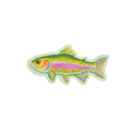 Janine Payne Illustrations - Rainbow Trout Sticker