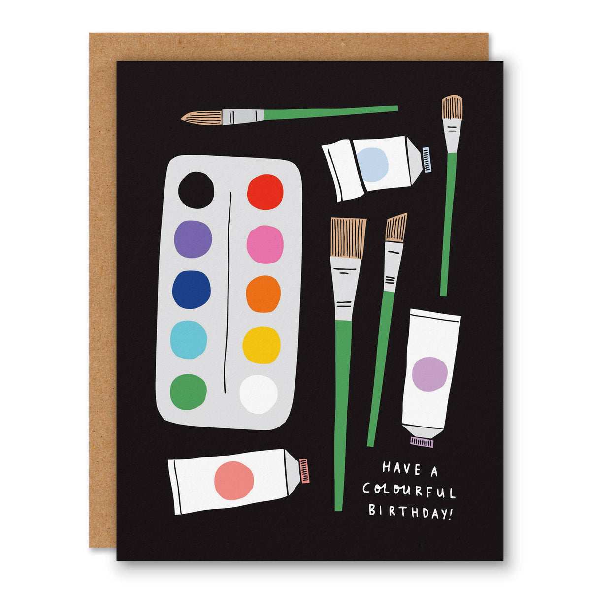 Have A Colourful Birthday - Greeting Card