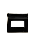 Next Level Square Clip: Black