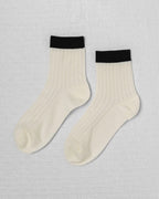 Sunday Socks - Black Stripe