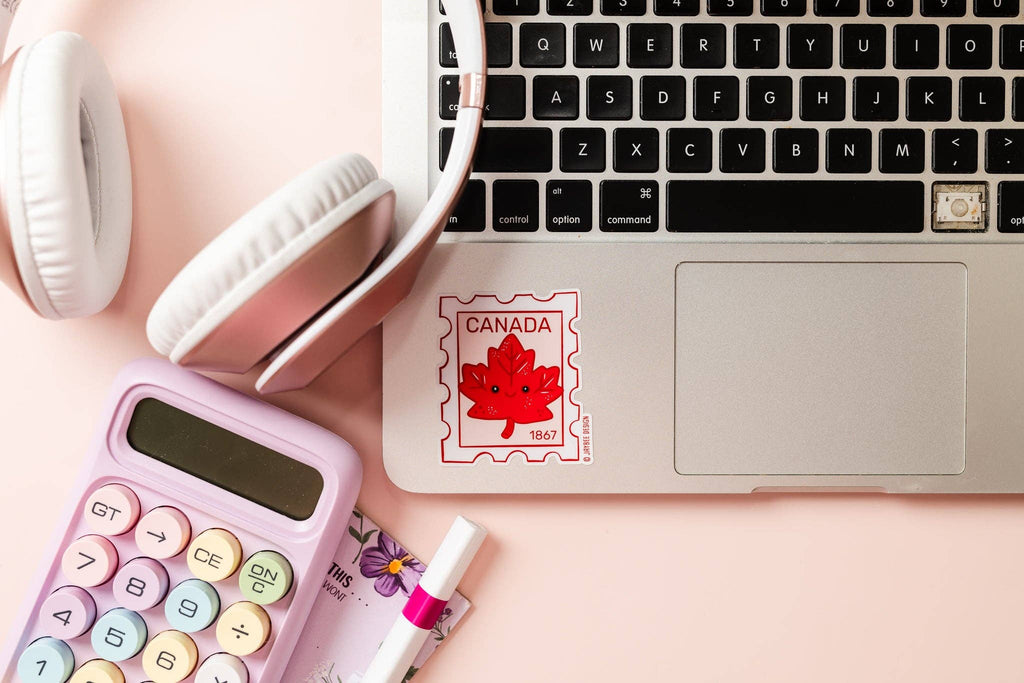 Jaybee Design - Canada Postage Stamp Vinyl Sticker