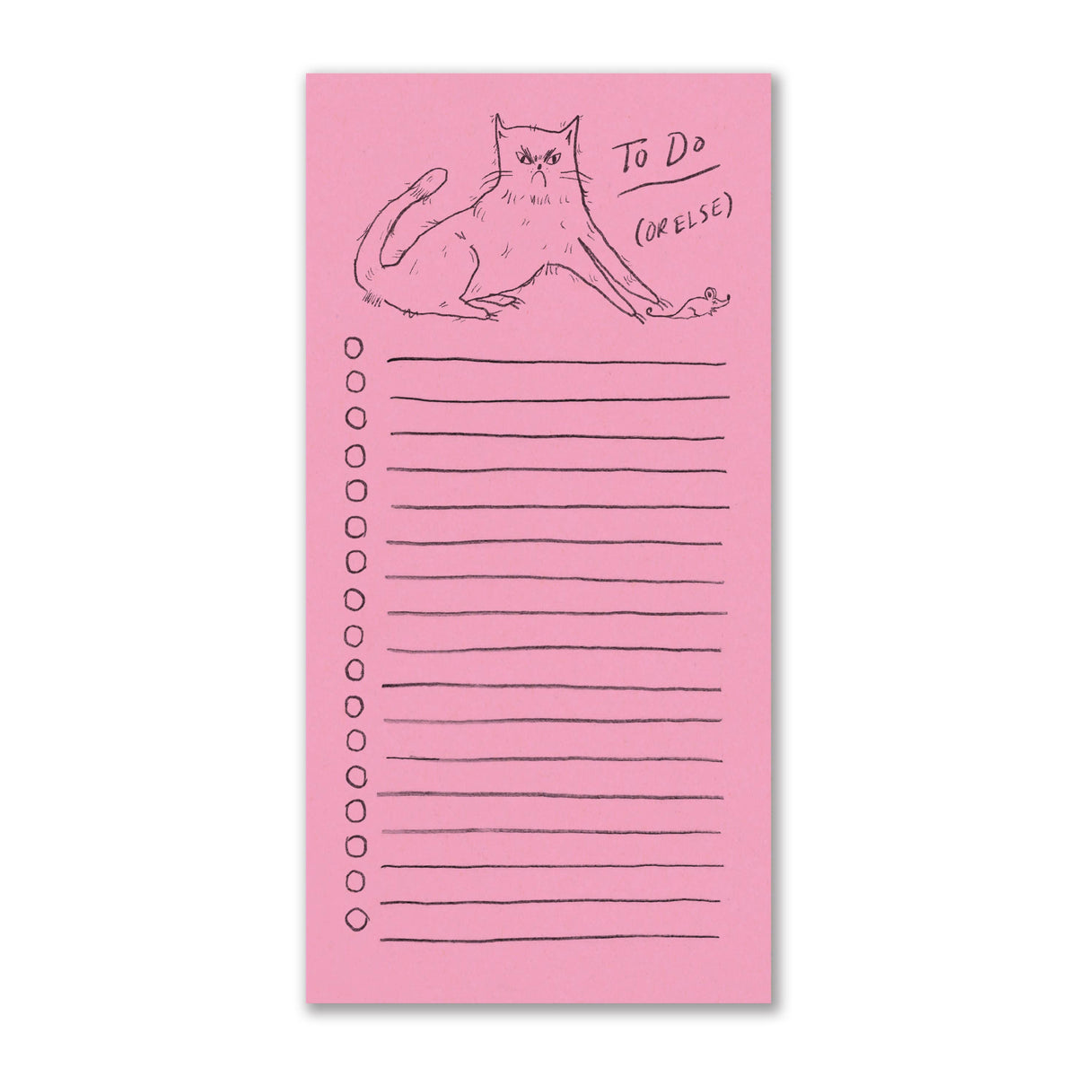 To Do (Or Else) Notepad
