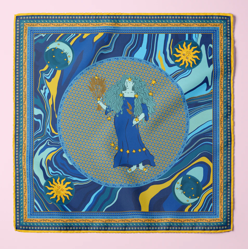 Virgo Silk Scarf