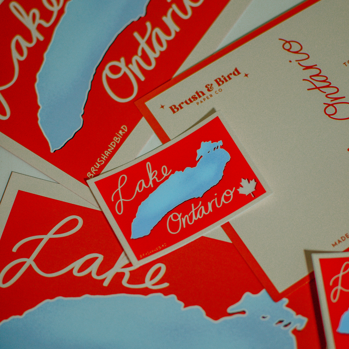 Lake Ontario Sticker | Canada Great Lakes Decal