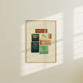 Virgo: Zodiac Vintage Inspired Matchbook Print