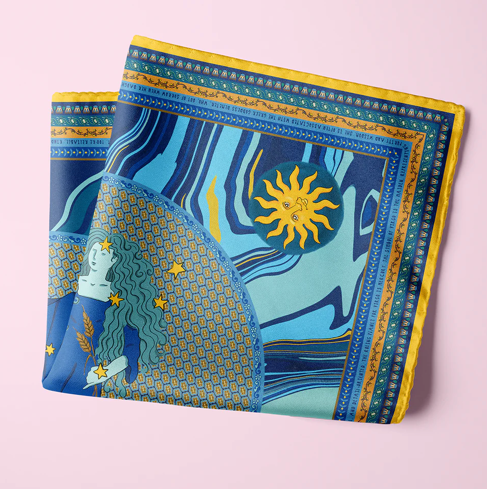 Virgo Silk Scarf