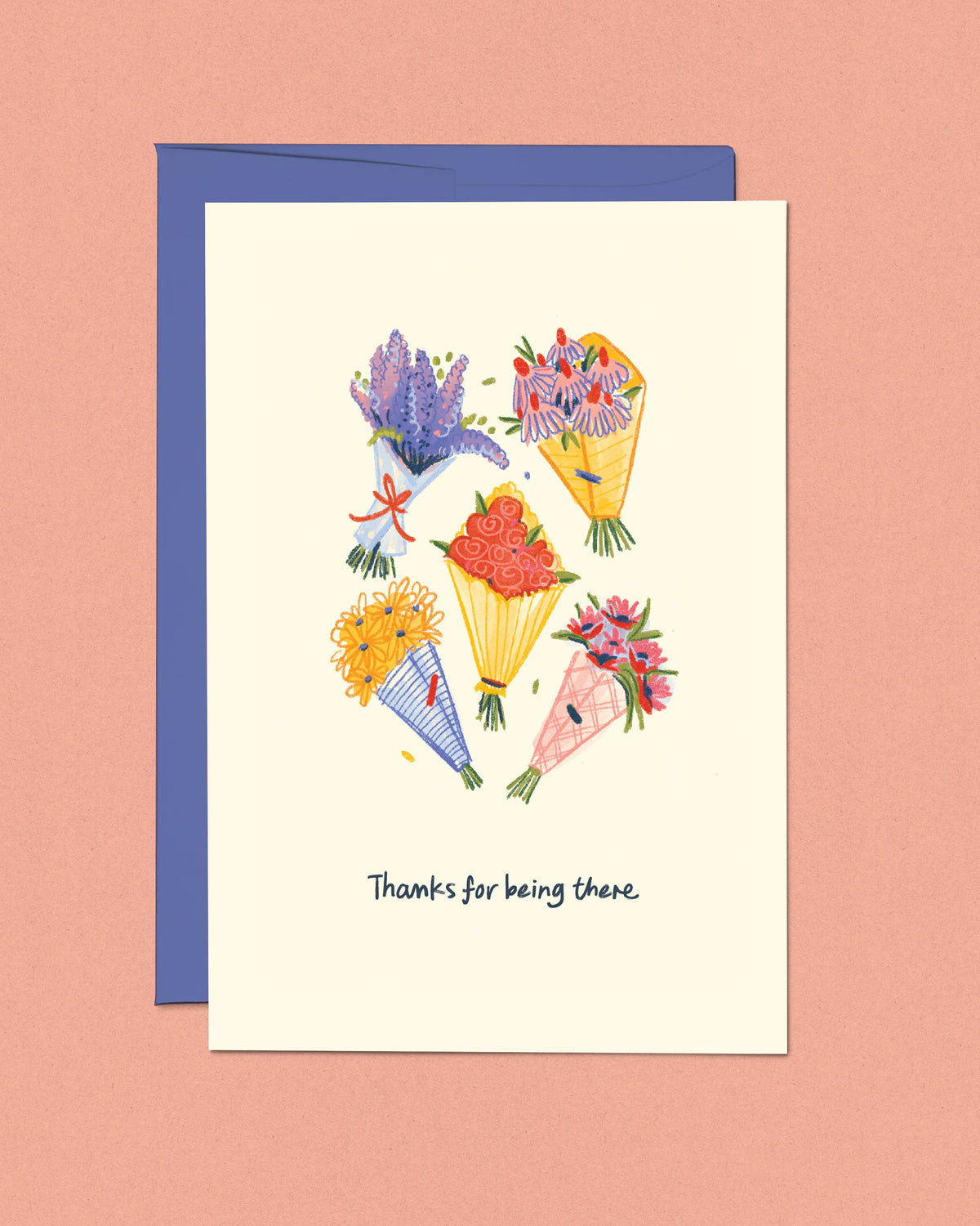Thank you for being there Greeting Card
