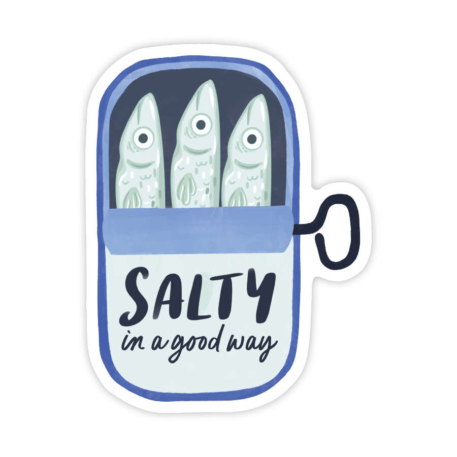 Salty Sardine Sticker