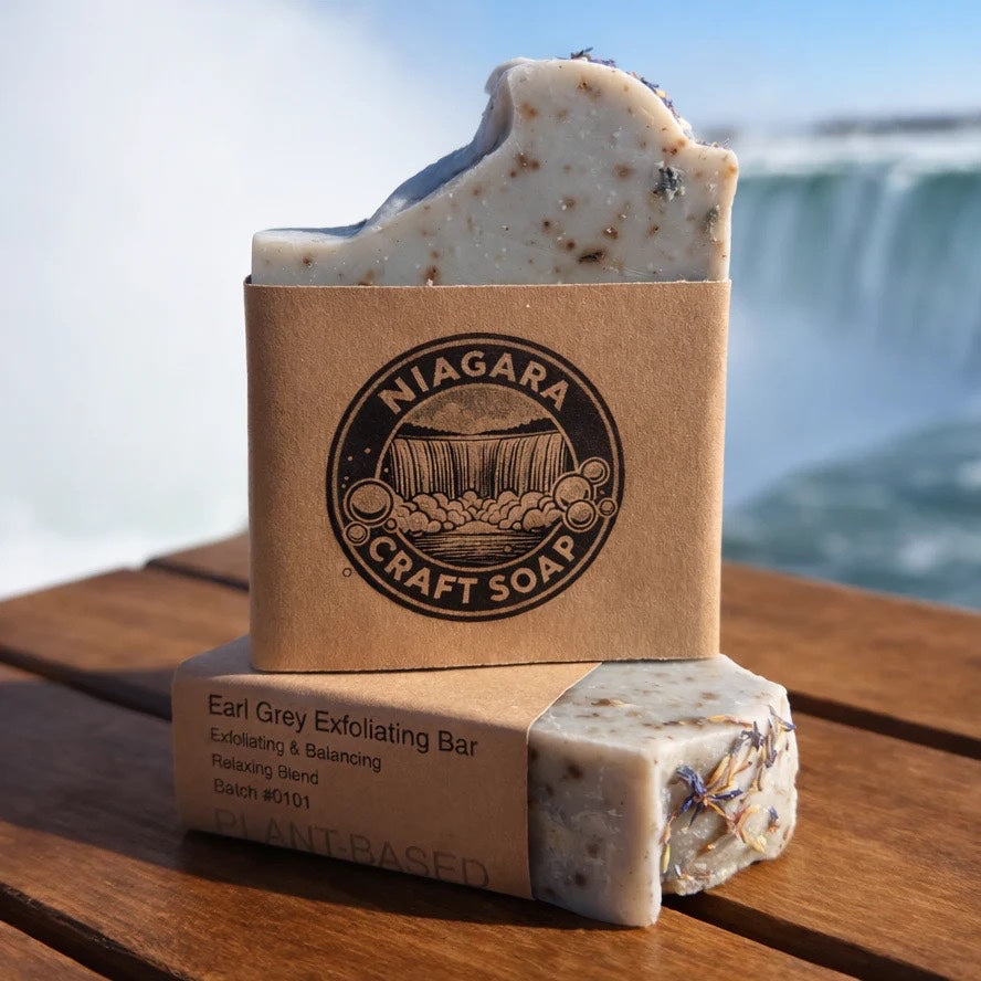 Earl Grey Exfoliating Plant Based Soap Bar