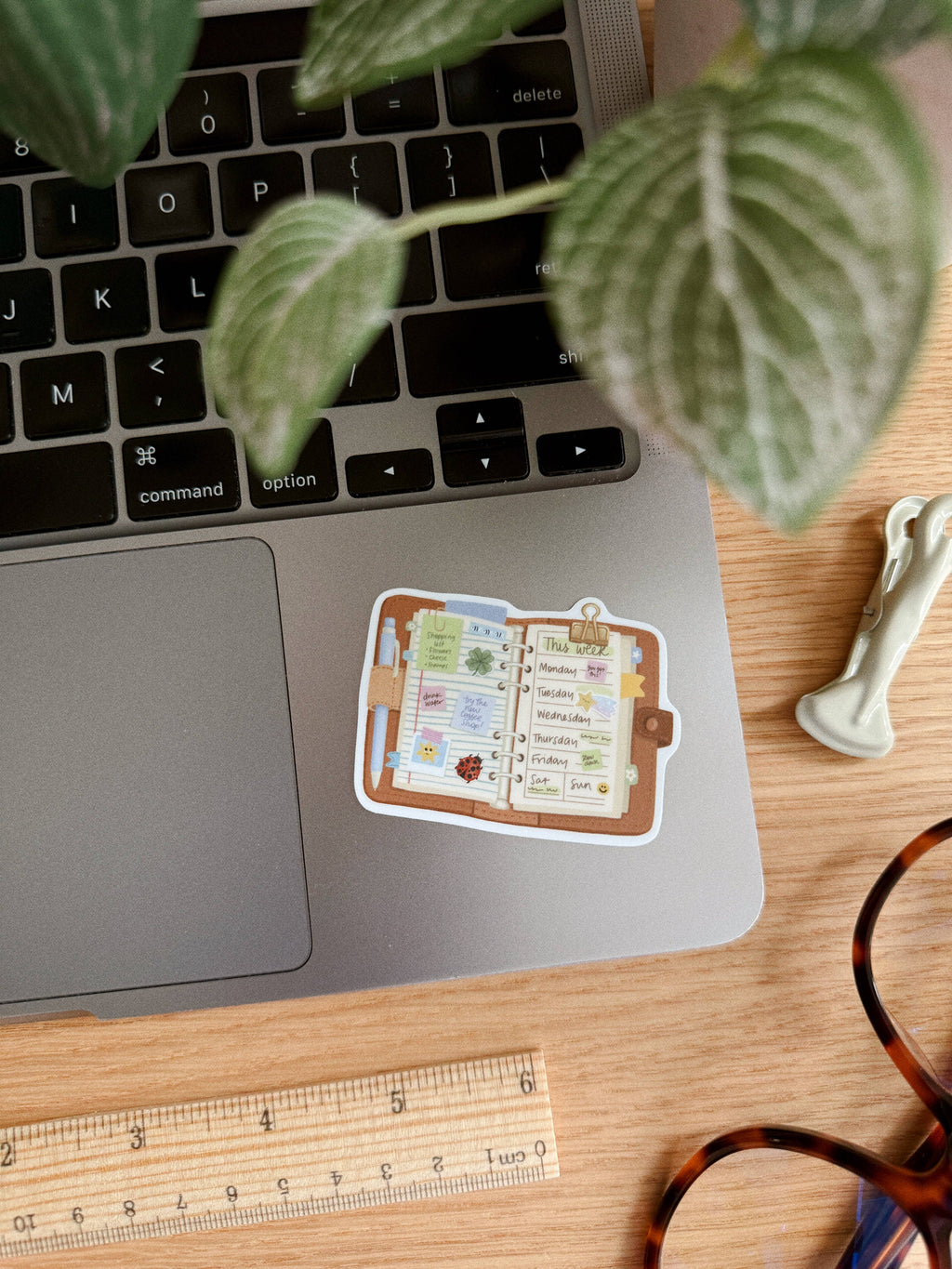 Simple Whimsy - Planner - Stationery Organizer Journal Vinyl Sticker