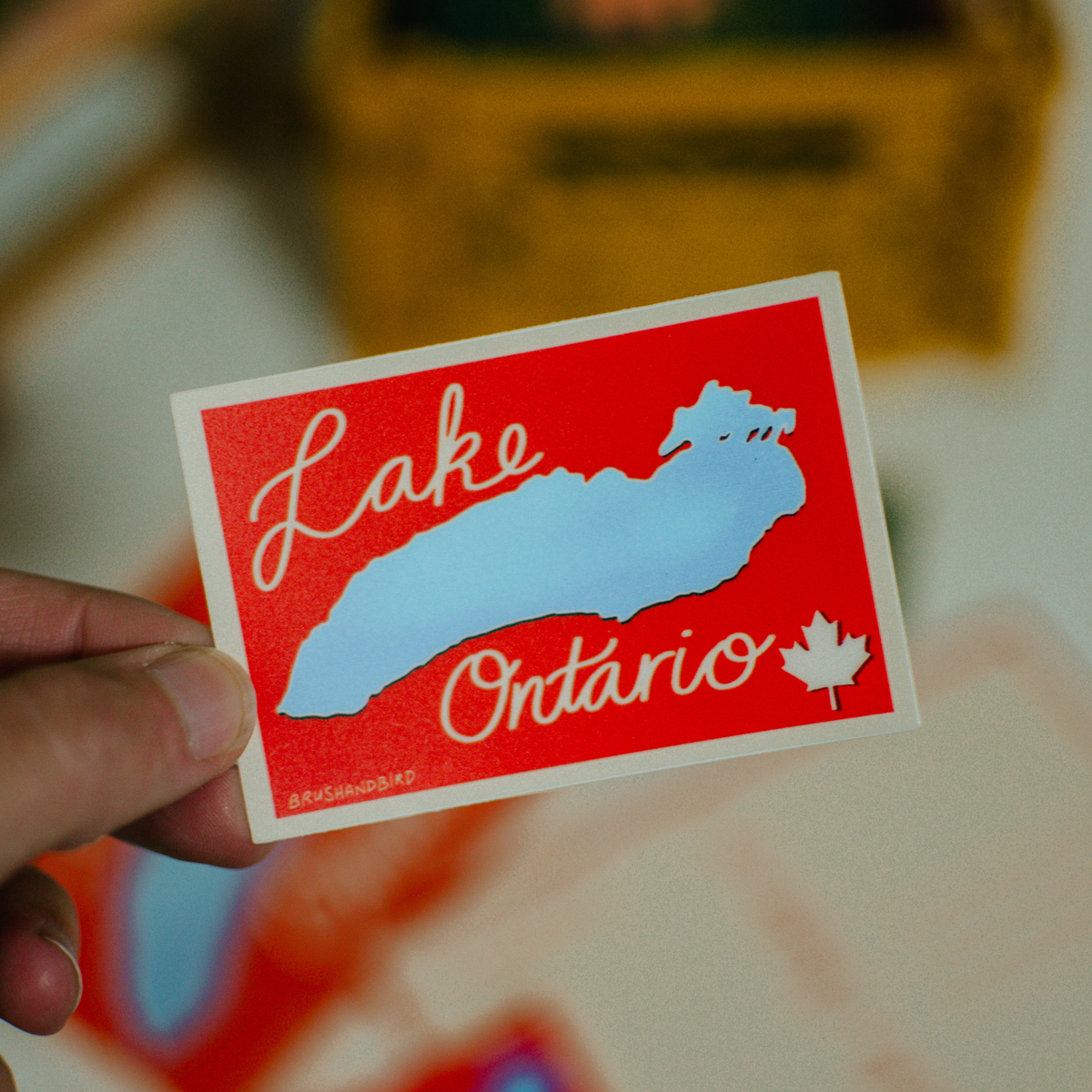 Lake Ontario Sticker | Canada Great Lakes Decal