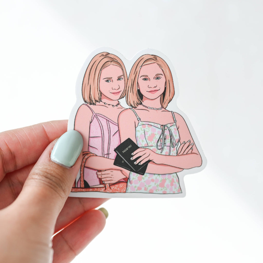 Passport Sisters Sticker