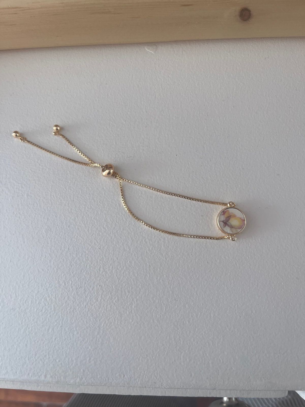 China Plate Slider Bracelet