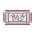 Simple Whimsy - Self Love Crystal Club - Sticker