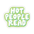 Simple Whimsy - Hot People Read - Bookish Vinyl Sticker
