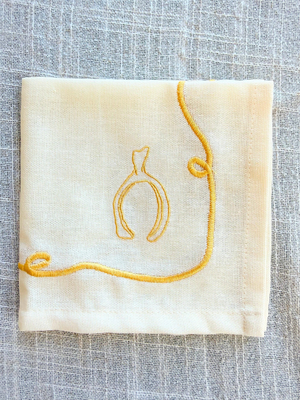 Wish Embroidered Cocktail Napkin Set