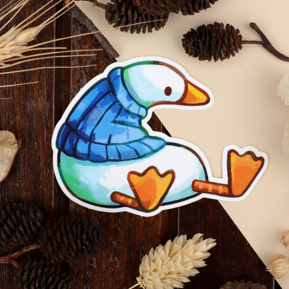 Sweater Duck Sticker