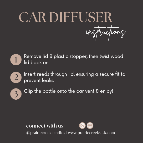 Toasted Marshmallow Vent Clip Car Diffuser