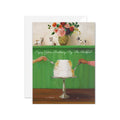 Enjoy Your Birthday By The Forkful! Greeting Card