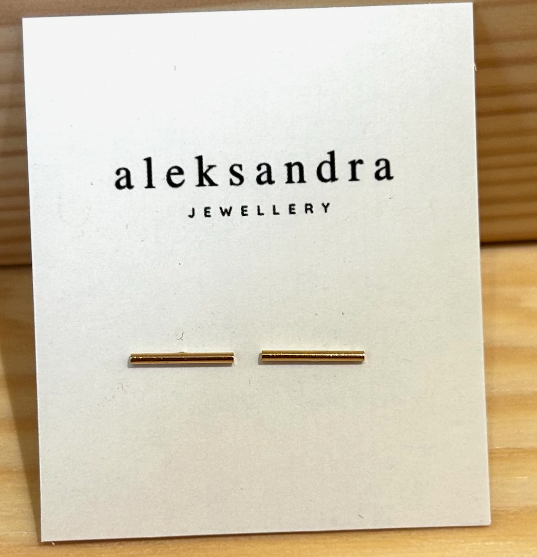 Gold Filled Bar Studs